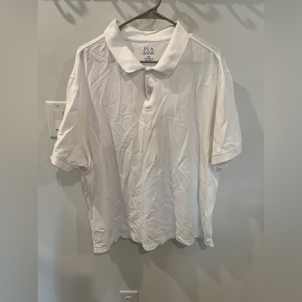 White Jos. A. Bank Polo